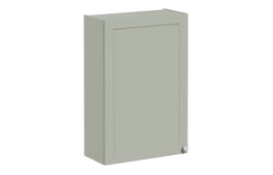 VitrA Root Classic 60cm 1 Door Upper/Wall Unit (LH Hinge) - Matt Retro Green