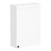 VitrA Root Classic 60cm 1 Door Upper/Wall Unit (RH Hinge) - Matt White