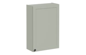 VitrA Root Classic 60cm 1 Door Upper/Wall Unit (RH Hinge) - Matt Retro Green