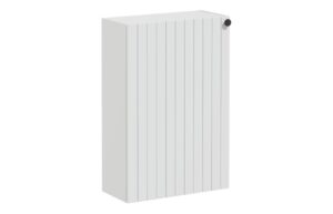 VitrA Root Groove 55cm 1 Door Slim Lower/Base Unit (LH Hinge) - Matt Light Grey