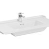 VitrA Integra Classic 1005x470mm 1TH Vanity Basin w/Overflow - White