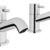VitrA Minimax S Bath Pillar Taps- Chrome