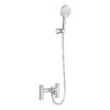 VitrA Minimax S 2-Hole Bath/Shower Mixer - Chrome
