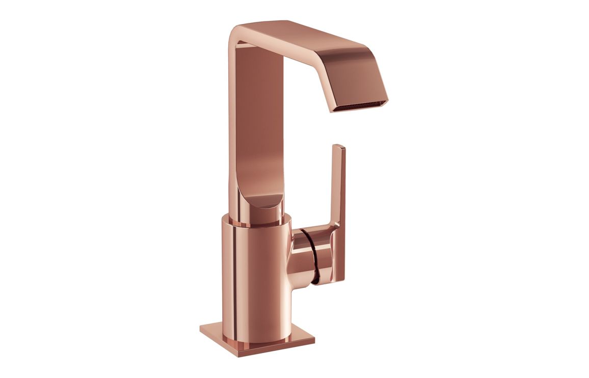 VitrA Suit Basin Mixer (Side Handle) - Soft Copper