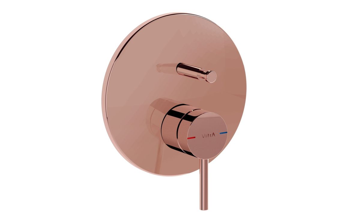 VitrA Origin Integrated 2-Way Diverter - Soft Copper