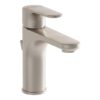 VitrA Root Round Basin Mixer w/Waste Lever - Brushed Nickel