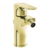 VitrA Root Round Bidet Mixer - Soft Gold