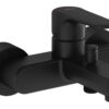 VitrA Root Round Wall Mounted Bath/Shower Mixer - Matt Black