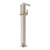 VitrA Root Square Floor Standing Bath/Shower Mixer - Brushed Nickel