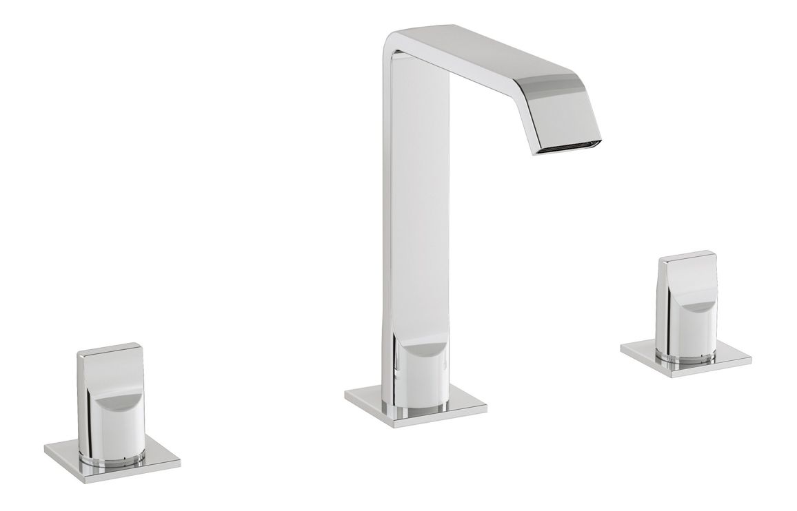 VitrA Suit 3-Hole Basin Mixer - Chrome