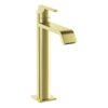 VitrA Suit Tall Basin Mixer (Top Handle) - Soft Gold