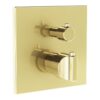 VitrA Suit Integrated Thermostatic Bath/Shower Mixer - Soft Gold