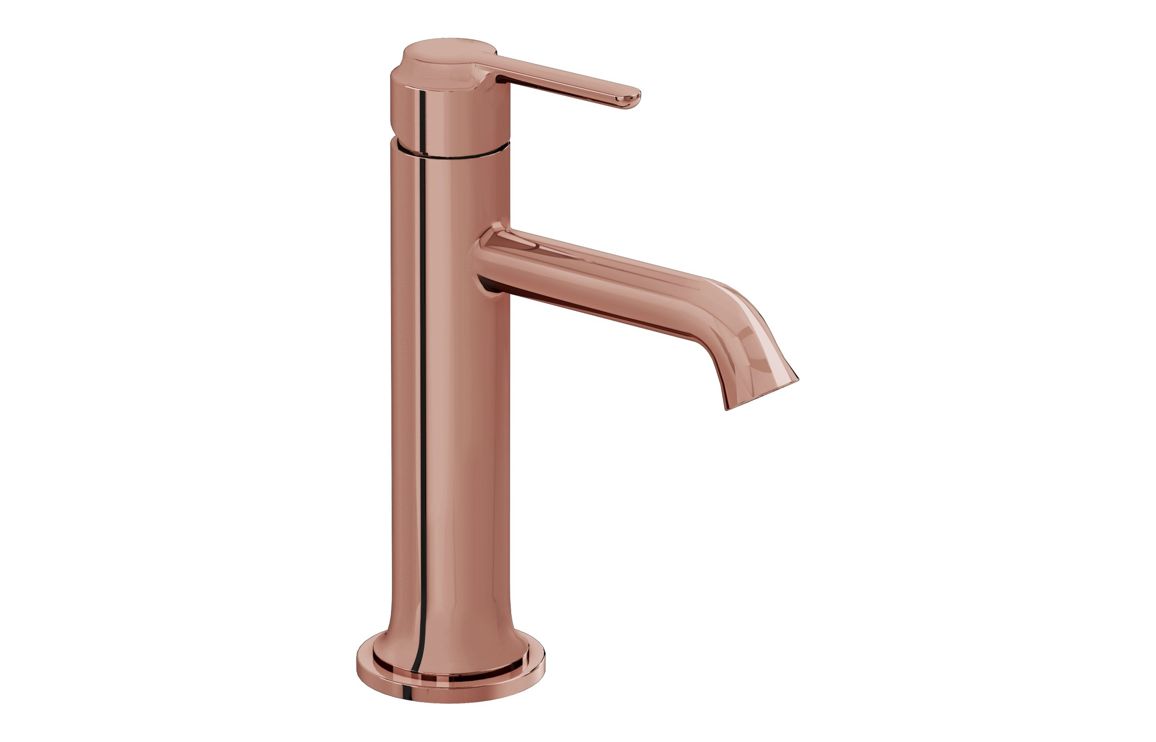 VitrA Origin Classic Basin Mixer (Top Handle) - Soft Copper