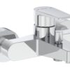 VitrA Flow Square Wall Mounted Bath/Shower Mixer - Chrome