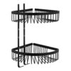 VitrA Root Double Sponge Basket - Matt Black