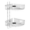 VitrA Root Double Sponge Basket - Chrome