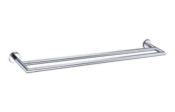 VitrA Minimax S Double Towel Rail - Chrome