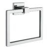 VitrA Q-Line Towel Ring - Chrome