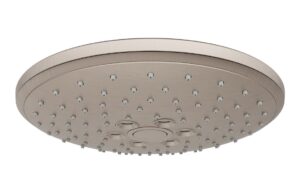 VitrA Bliss 240mm 2-Function Showerhead - Brushed Nickel