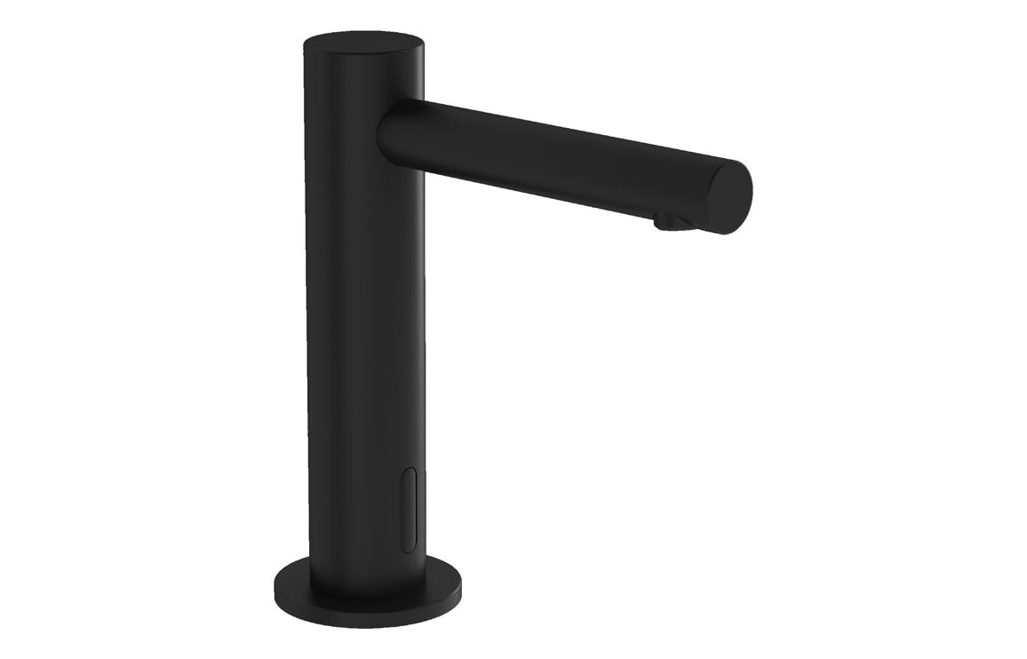 VitrA Origin Touch Free Single Inlet Basin Mixer (Mains) - Matt Black