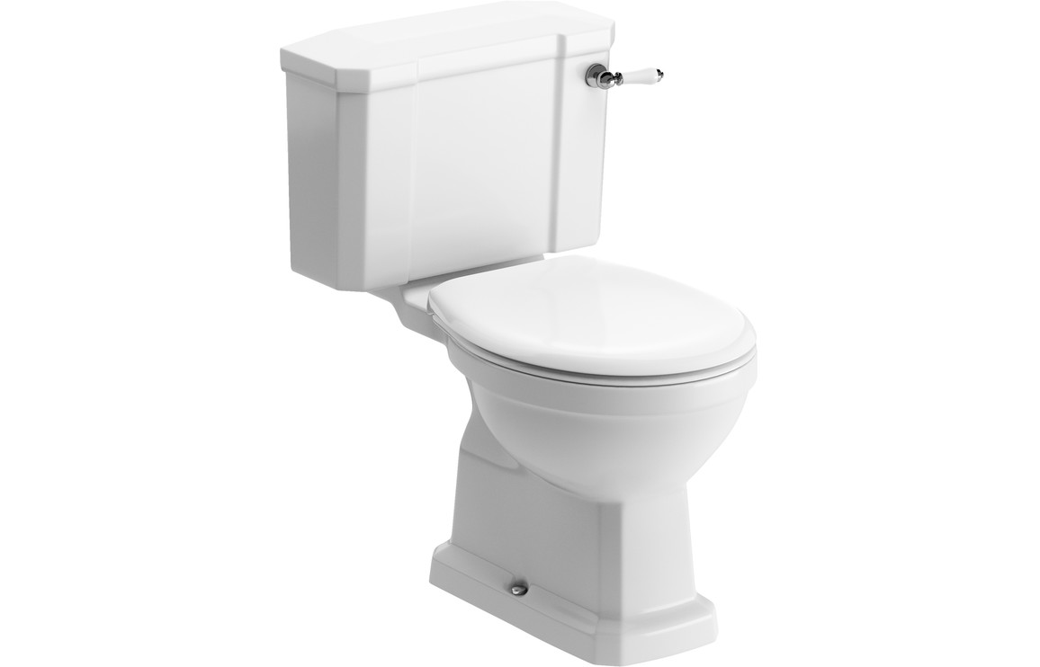 London Close Coupled WC & Soft Close Seat