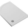 //2Go 45mm Low Profile 1200x800mm Offset Quadrant Tray & Waste (LH)