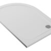 //2Go 45mm Low Profile 1000x800mm Offset Quadrant Tray & Waste (RH)
