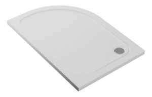 //2Go 45mm Low Profile 1000x800mm Offset Quadrant Tray & Waste (RH)