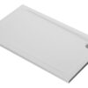//2Go 45mm Low Profile 1500x760mm Rectangular Tray & Waste - White