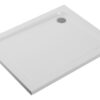 //2Go 45mm Low Profile 1000x900mm Rectangular Tray & Waste - White