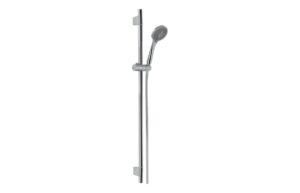 Abode Euphoria Square Sliding Rail Shower Kit (Single Pattern) - Chrome