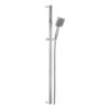 Grove Round Riser Rail Kit w/Elbow & 3 Mode Handset - Brushed Brass
