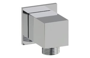 Abode Euphoria Circular Wall Outlet - Chrome