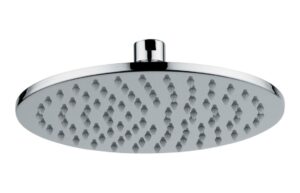 Abode Euphoria 225x225x8mm Circular Showerhead - Matt Black
