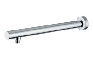 Abode Euphoria Wall Mounted Circular Shower Arm - Matt Black