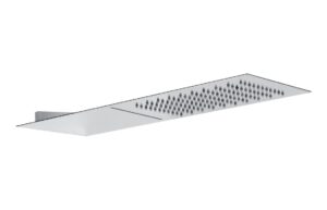 Abode Storm Slimline 200x200x3mm Circular Showerhead - St/Steel