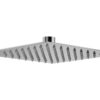 Ashby 250mm Square Ultraslim Showerhead - Matt Black