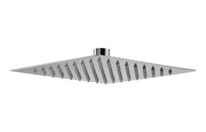 Ashby 250mm Square Ultraslim Showerhead - Matt Black