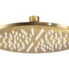 Abode Storm Slimline 3mm Wall Mounted Showerhead - St/Steel