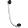 Abode Euphoria Bath Overflow & Clicker Waste - Matt Black