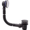 Abode Bath Overflow & Clicker Waste - Gunmetal