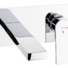 Abode Aquip Wall Mounted Basin / Bath Mixer - Chrome