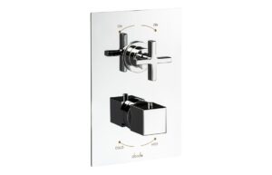 Abode Serenitie Concealed Shower (2 Exit) - Antique Brass