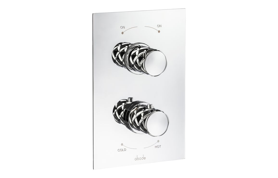 Abode Kite Concealed Shower (2 Exit) - Antique Brass