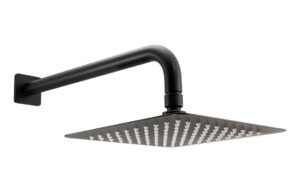 Abode Uno 200x200mm Square Shower Head - Brushed Brass
