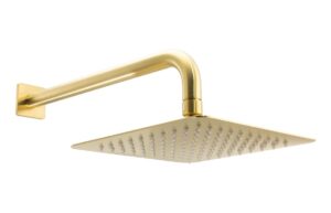 Abode Euphoria 225x225x8mm Circular Showerhead - Chrome