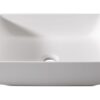 Abode Cava 450x350mm Tablet Basin - Chalk White
