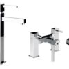 Abode Zeal Pack Offer 4 (Tall Basin Mixer & Bath/Shower Mixer) - Chrome