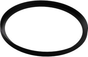 Abode Cava Round Basin Plinth - Matt Black