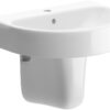 Canterbury 450x320mm 1TH Cloakroom Basin & Chrome Bottle Trap